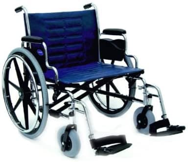 Invacare Tracer IV Wheelchair with Heavy Duty Wheels - 18" Seat - Open Box - Senior.com